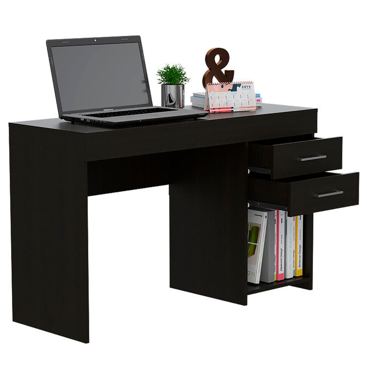 Austin Writing Computer Desk, Two Drawers, One Cabinet