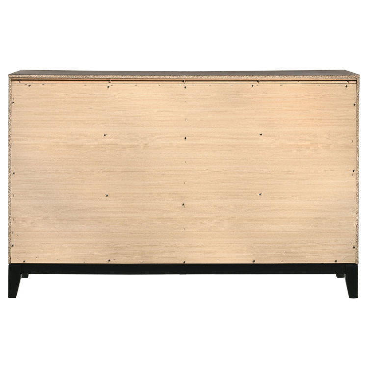 Cabrillo Grey Oak 6 Drawer Dresser