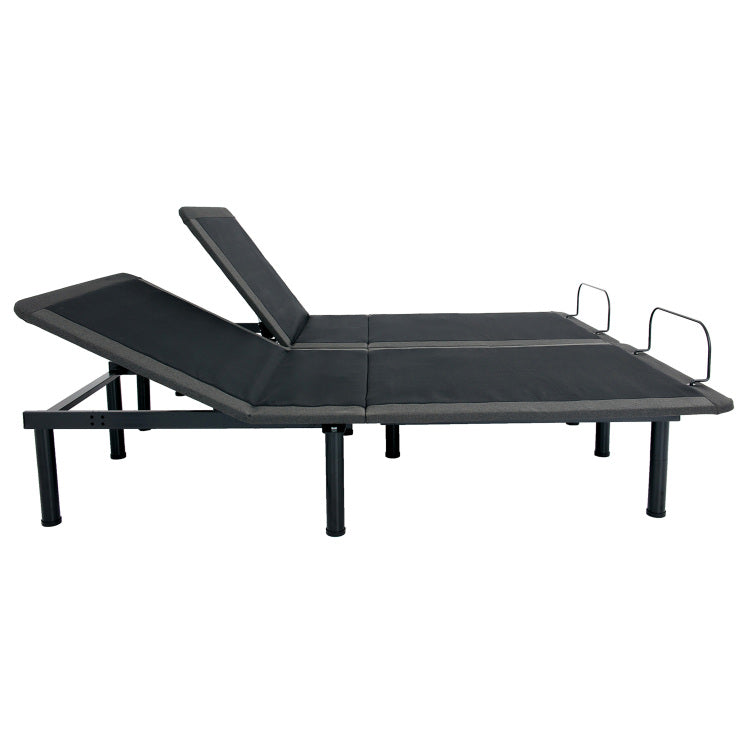 King Size Flex Top Quick Assembly Adjustable Bed Frame With Voice Activated Controls