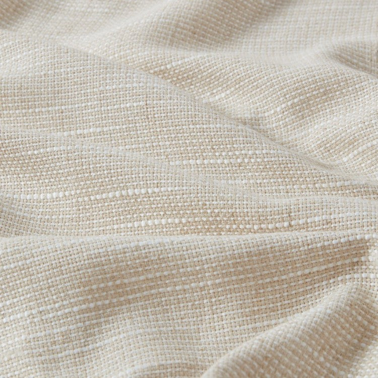 Faux Linen Rod Pocket And Back Tab Fleece Lined Curtain Panel Only 1 Pc Panel