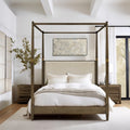 Canopy Bed Queen Brown See Below