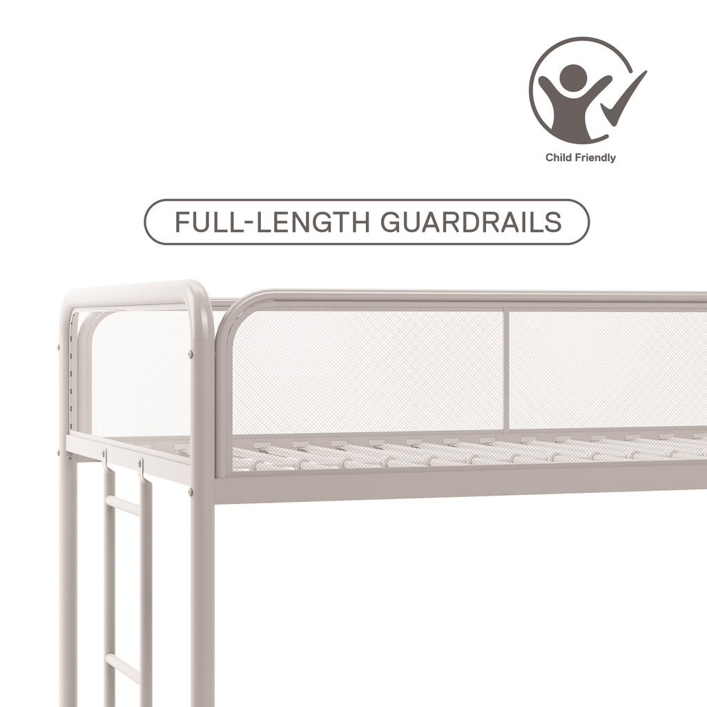 Isaiah Triple Twin Metal Bunk Bed