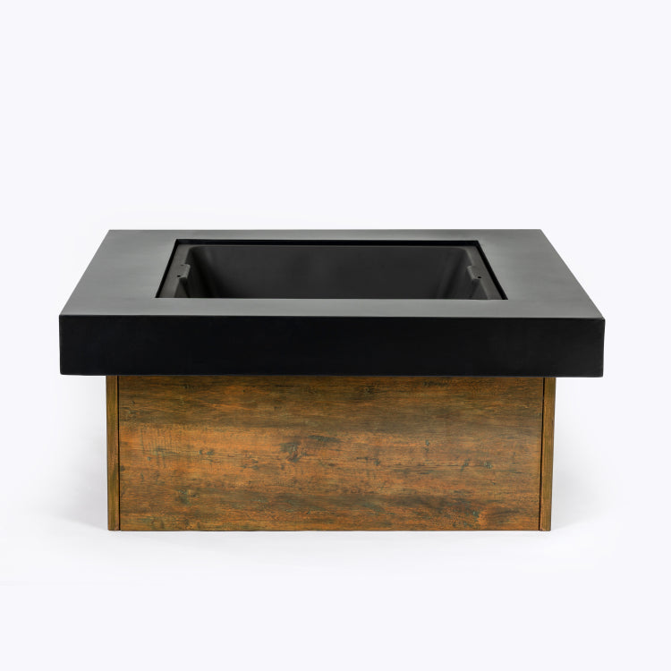 36 Inch Iron Fire Pit Table Wood Burning Stove