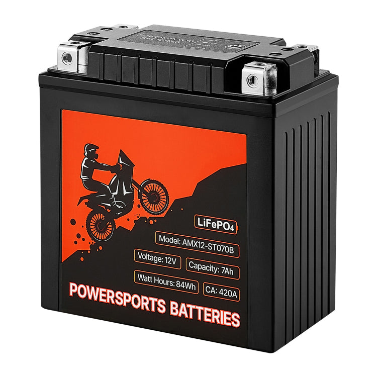 Motorcycle Battery 12V 7Ah Yt14Ah Bs High Performance Powersports Battery