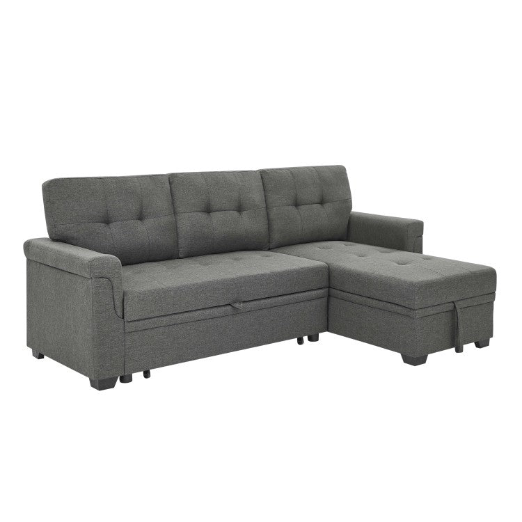 86'' Upholstered Pull Out Sofa Bed