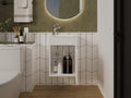 Hudson Vanity Sink, Bathroom, White