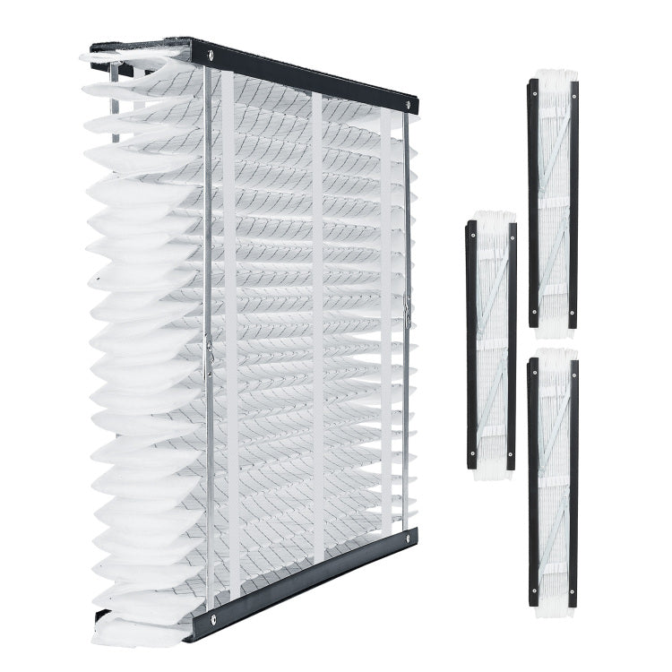 Air Filters Merv 11 Electrostatic Pleated Hvac Furnace Filter 4 Pack 20 X 25 X 4