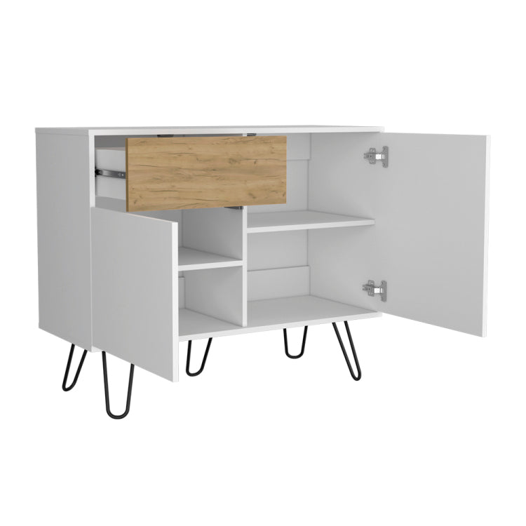 Platea Sideboard, Living Room, White Macadamia