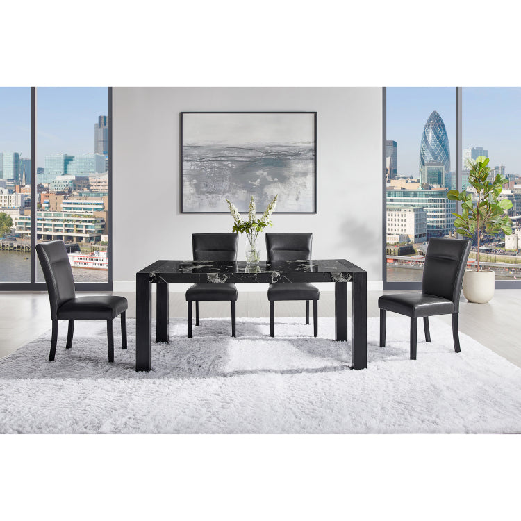 Dahiris Black Dining Table