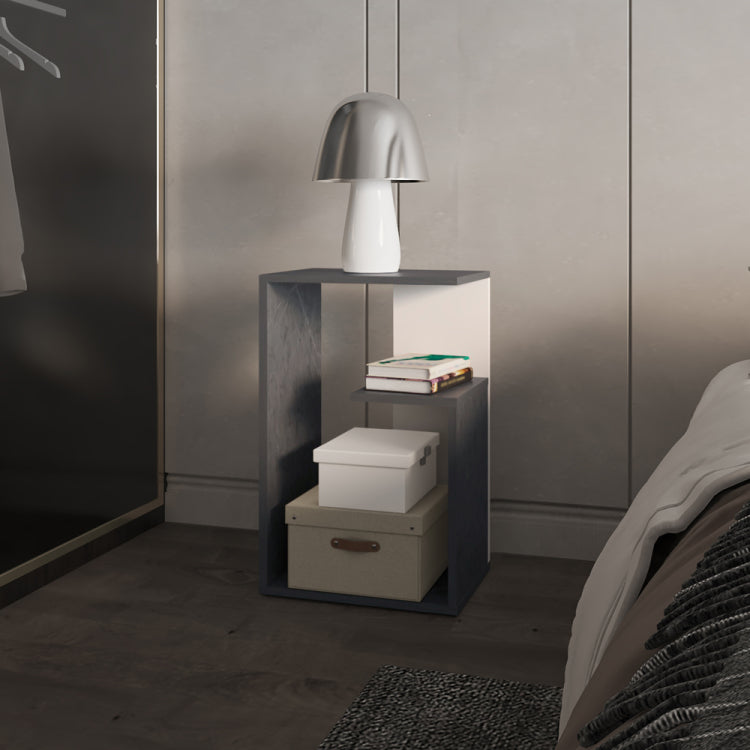 Side Table Sallis, Living Room, Onyx White