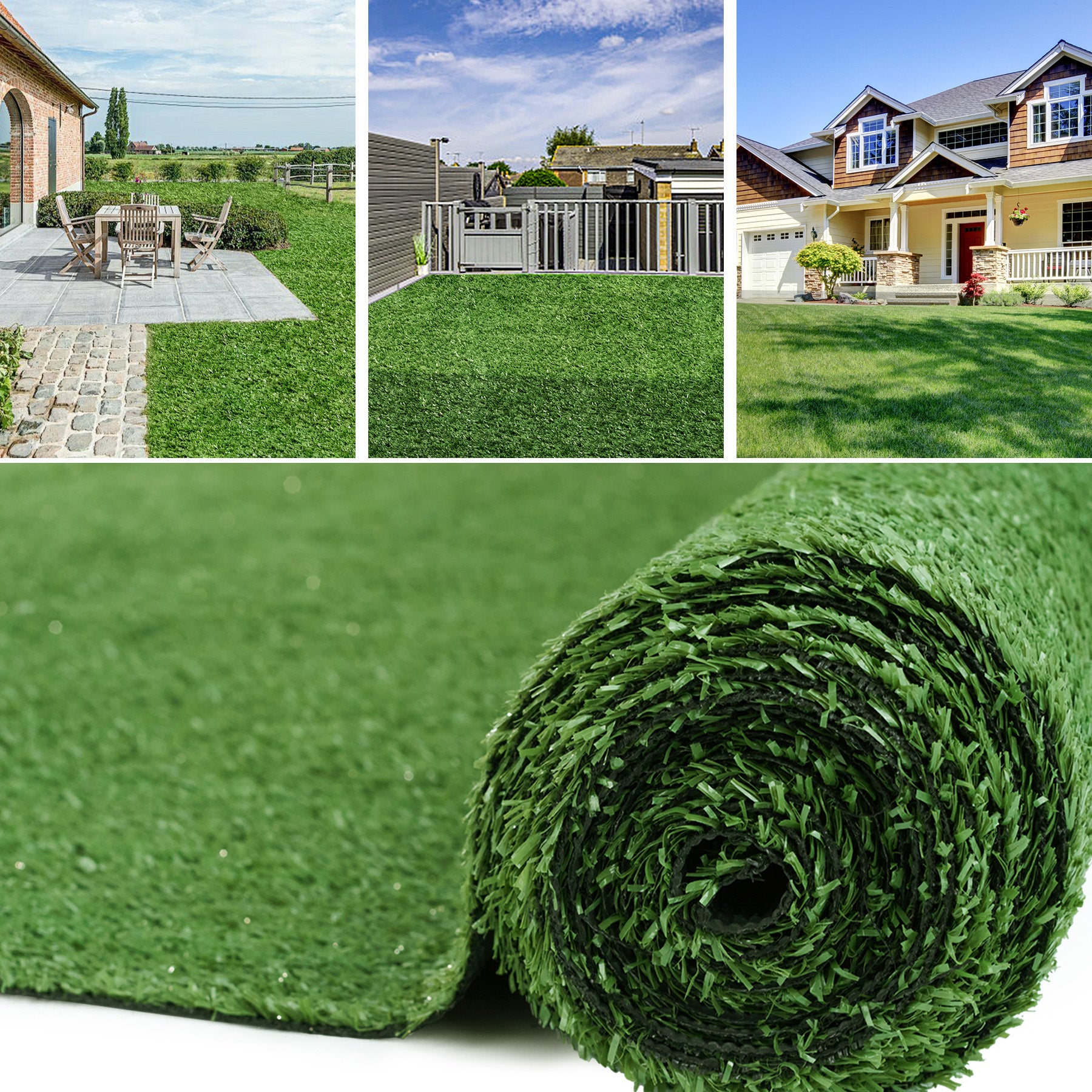 Grass Outdoor Indoor, 3 Ft X 5 Ft Faux Turf Lawn, 0.4" Artificial Grass Rug For Patio, Rug Synthetic Grass Mat With Drainage Holes