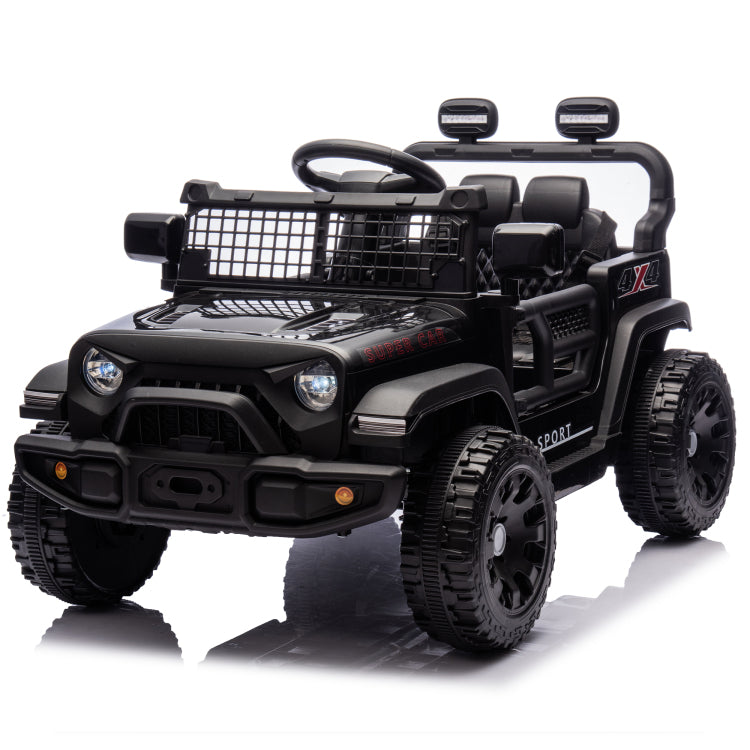 24V Kids Ride On Car W Parents Control,Four Wheel Suspension,2Wd,Power Display,Bluetooth,Mp3,Music,Led Headlight,Provide A Speed Of 1.86 3.11Mph For Kids Around 3 Years Old