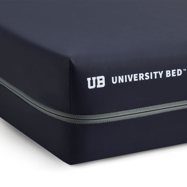 8" University Bed Mattress Encasement Protector, Twin Xl, Navy
