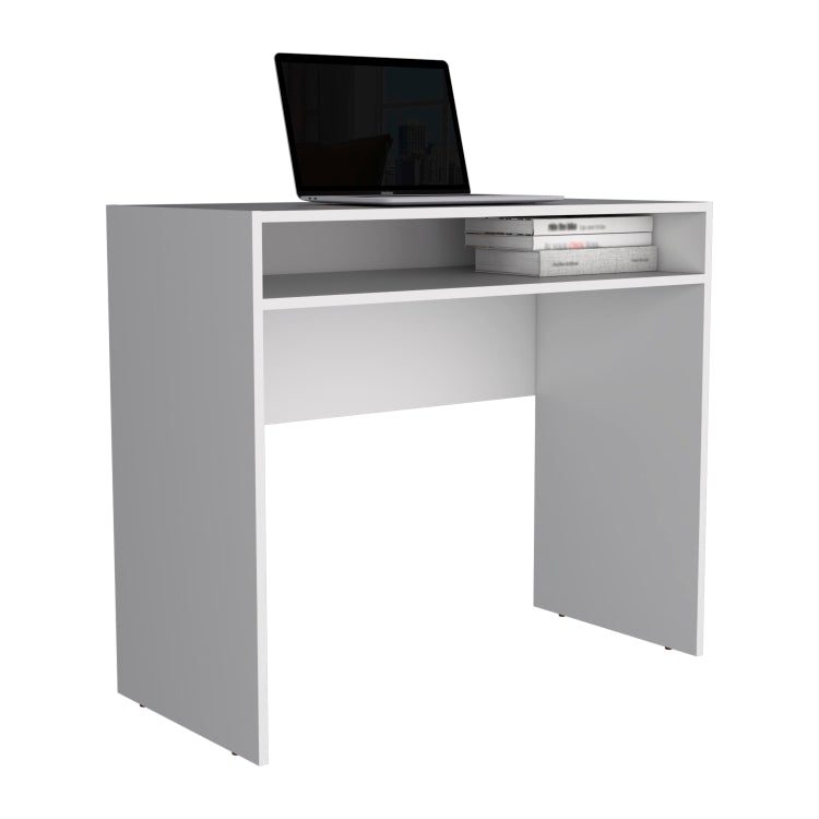 Stella 35" Wide Writing Desk With Shelf