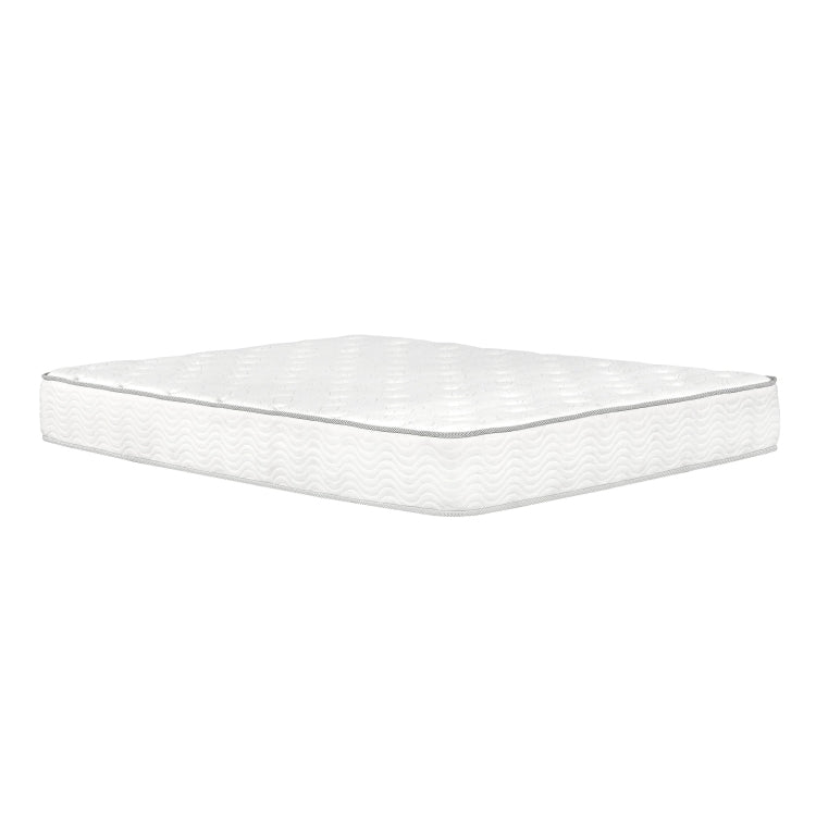 Premium 9 In. Medium Pocket Bed In A Box Spring Mattress King Size, White