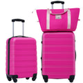 Hardshell Luggage Sets 2Pcs Bag Spinner Suitcase With Tsa Lock Lightweight