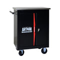 Double Door Clapboardl Multi Function Tool Cart Blak&Red