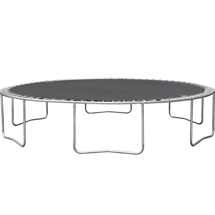 Upgrade 14Ft Trampoline With Basketball Hoop Inflator And Ladder Outer Safety Enclosure Orange