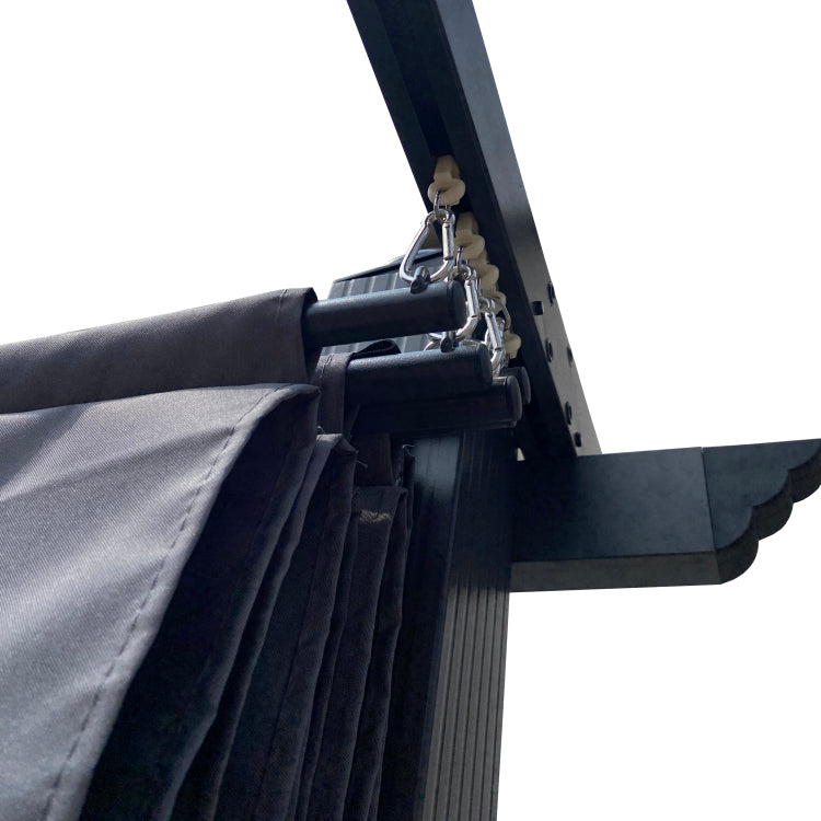 Replacement Canopy Top Cover Fabric For 13 X 10 Ft Outdoor Patio Retractable Pergola Sun Shelter Canopy