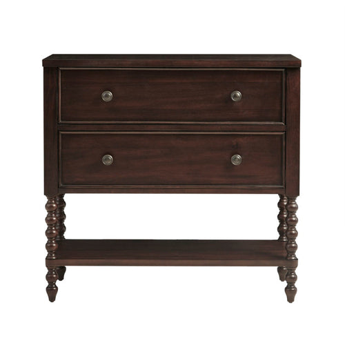 2 Drawer Accent Chest Morocco Brown