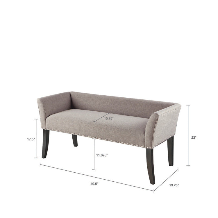 Accent Bench Grey See Below