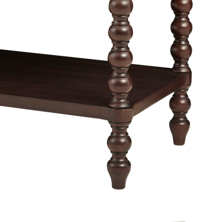 2 Drawer Accent Chest Morocco Brown