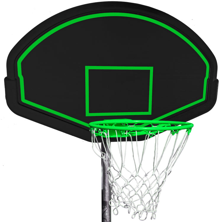 16Ft Trampoline For Adults & Kids With Basketball Hoop, Outdoor Trampolines W Ladder And Safety Enclosure Net For Kids And Adults
