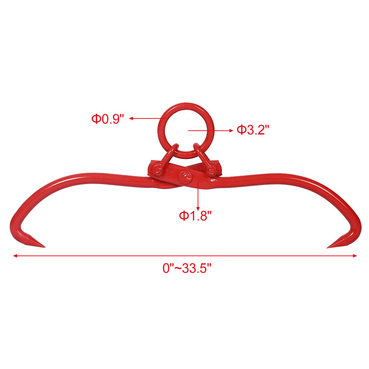 Skidding Tongs With Ring 32Inch