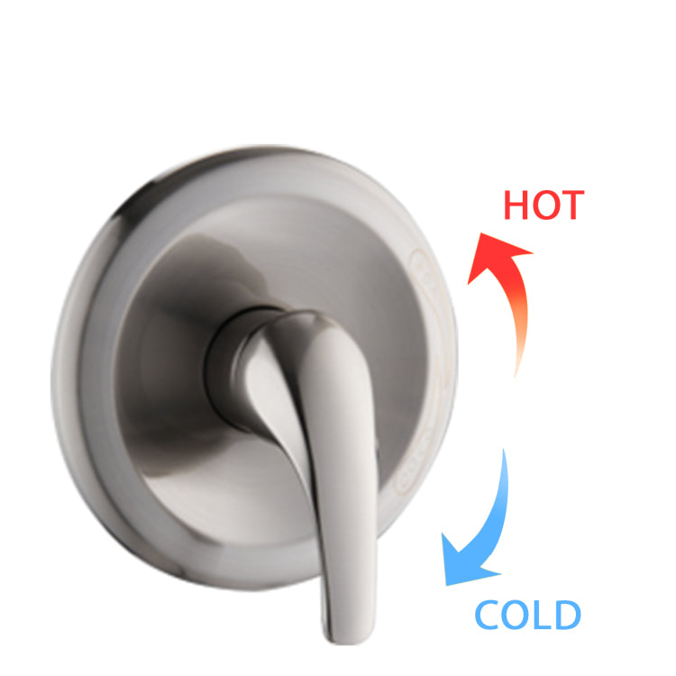 Shower Head With Handheld Shower System With 8" Rain Shower Head Rough In Valve Included