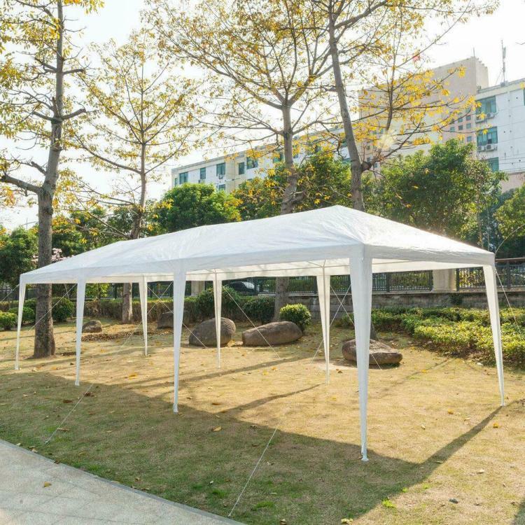 10X30' Wedding Party Canopy Tent Outdoor Gazebo With 5 Removable Sidewalls