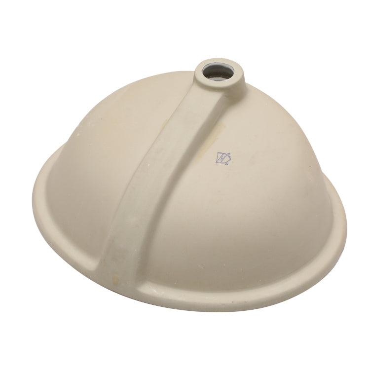 19"X16" Oval Shape Undermount Bathroom Sink Modern Pure White Porcelain Ceramic Lavatory Vanity Sink Basin With Overflow
