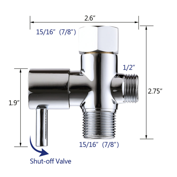 Bidet Sprayer For Toilet, Handheld Sprayer Kit, Hand Held Bidet, Cloth Diaper Sprayer Set Easy To Install