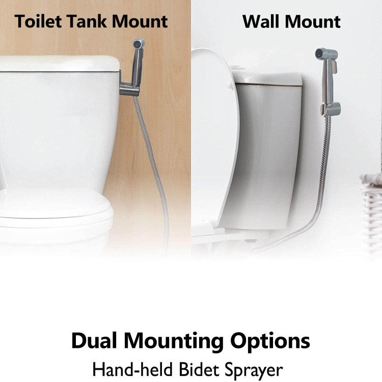 Bidet Sprayer For Toilet, Handheld Cloth Diaper Sprayer, Bathroom Bidet Accessory Attachment With Hose