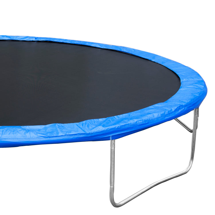 14Ft Trampoline For Adults & Kids With Basketball Hoop, Outdoor Trampolines W Ladder And Safety Enclosure Net For Kids And Adults