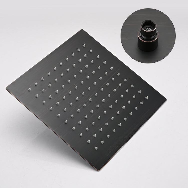 Shower System Shower Faucet Combo Set Wall Mounted With 10" Rainfall Shower Head And Handheld Shower Faucet