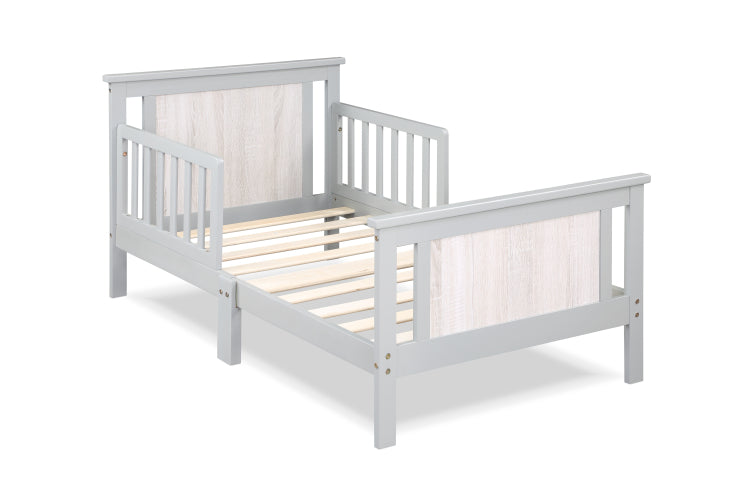 Connelly Reversible Panel Toddler Bed Gray Rockport Gray
