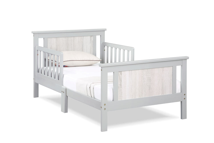 Connelly Reversible Panel Toddler Bed Gray Rockport Gray