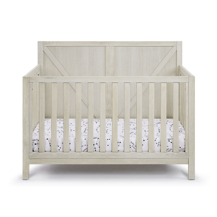 Barnside 4 In 1 Convertible Crib Washed Gray