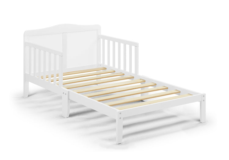 Birdie Toddler Bed White White