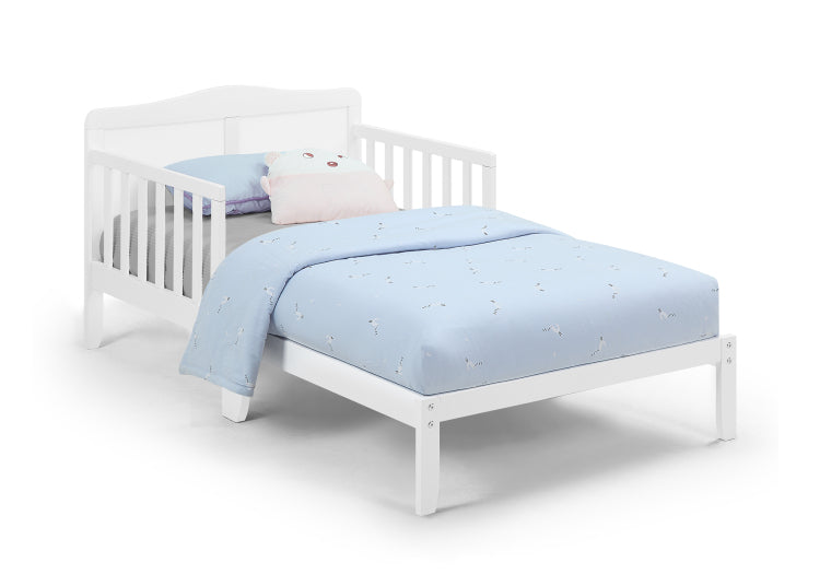 Birdie Toddler Bed White White