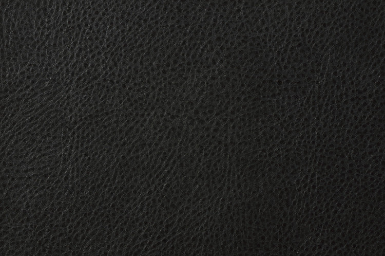 Modern Living Room Furniture 1Pc Sofa Black Faux Leather Covering Retro Styling Furniture