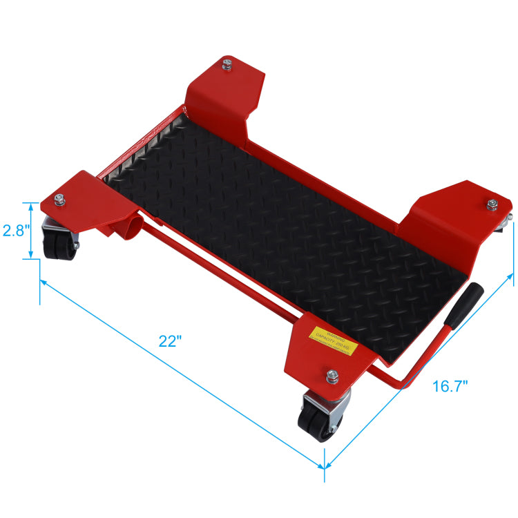 Motorcycle Center Stand Move Dolly,Motorcycle Scooter Mover 500Lbs