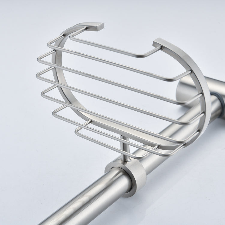 Shower Head With Handheld Shower System With 8" Rain Shower Head