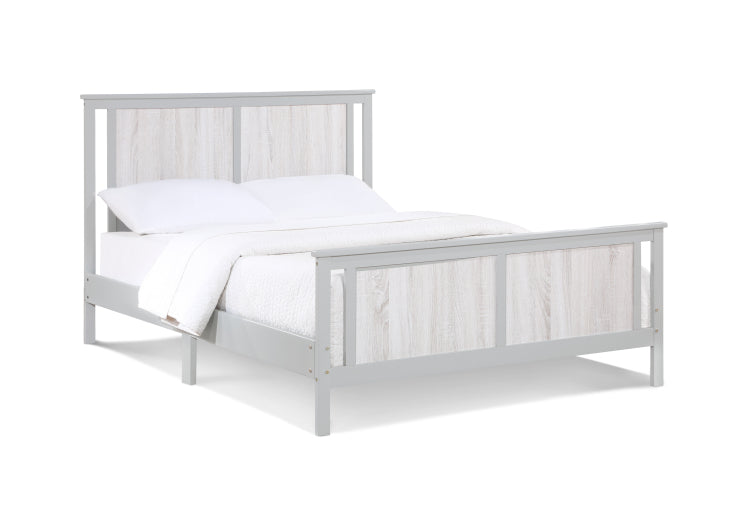 Connelly Reversible Panel Full Bed Gray Rockport Gray