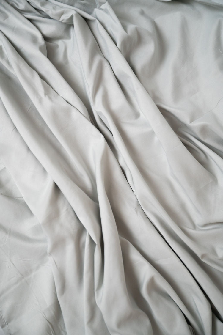 4 Piece Pewter Microplush And Bamboo Queen Hypoallergenic Sheet Set