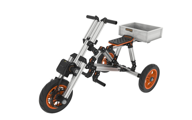 Modular Design High Strength Material Electric Innovation Kart, More Than 20 Kinds Of Assembly Methods, Suitable For Outdoor Sports, Parent Child Interaction,Promotion Plus A S Kit