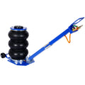 3T Triple Bag Air Jack ,Pneumatic Jack 3 Bag ,Lifting 16In Capacity 6600Lbs,Easy Collapsing Terrain,Blue Color