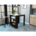 3 Drawer Kitchen Island Wenge And Pine