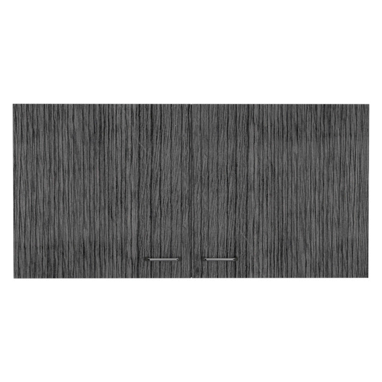 Brookeline Rectangle 2 Door Wall Cabinet White And Smokey Oak