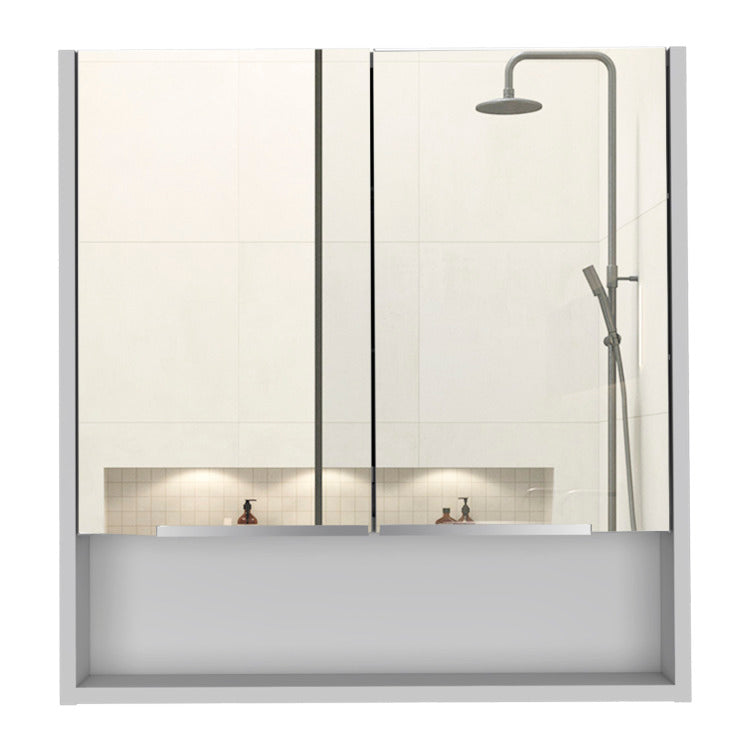 Manchester Rectangle Medicine Cabinet With Mirror White